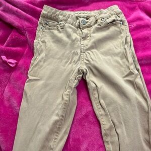 Girls Khaki Jeans